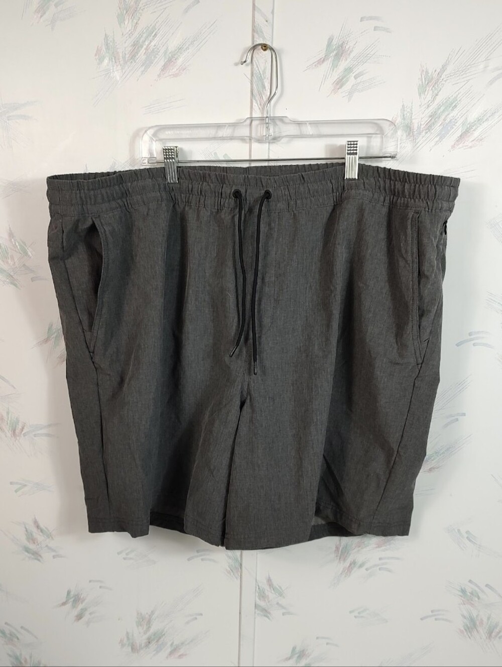 Old Navy Stretch Tech Men's Gray Shorts H2O XXL